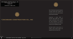 Desktop Screenshot of benchmarkconstruction.net