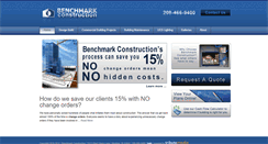 Desktop Screenshot of benchmarkconstruction.com